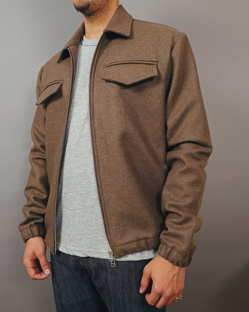 Hazel Wool Coach Jacket – Iron Pyrite Production