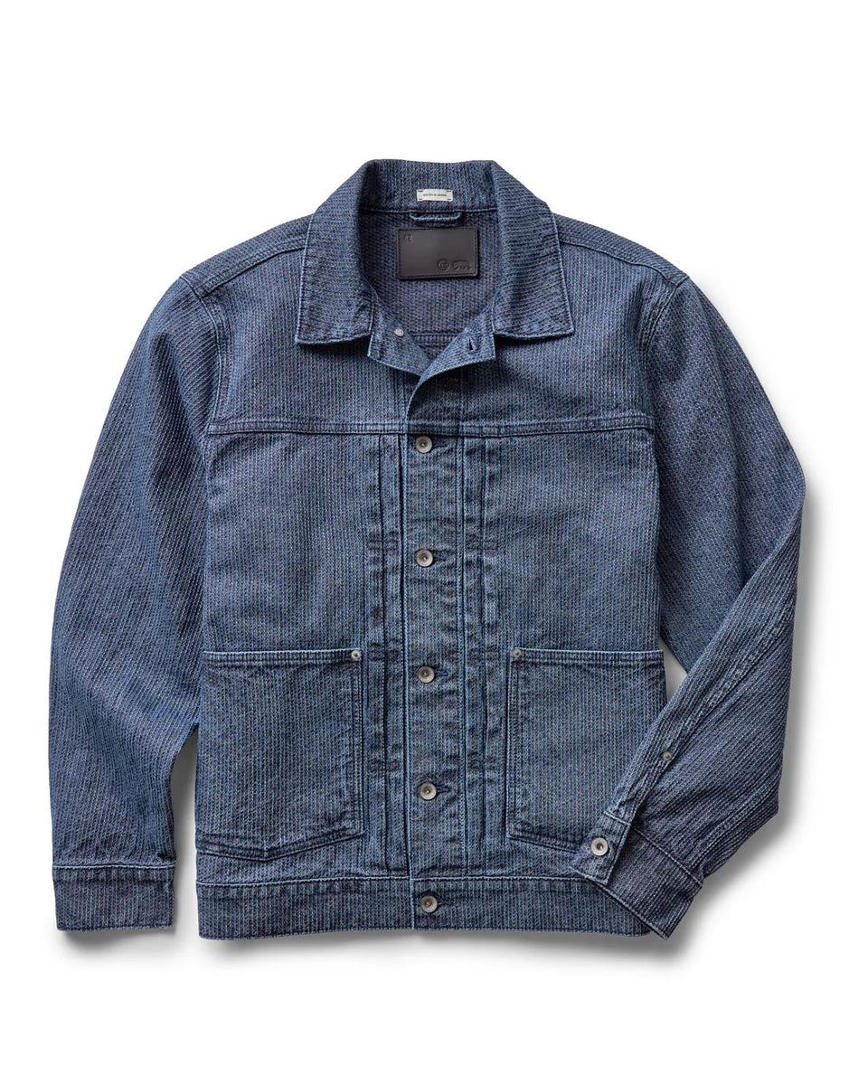 Limited Edition - The Ryder Jacket in Japanese Washed Indigo