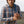 Load image into Gallery viewer, The Brace Vintage Diamond Plaid - Sapphire Flannel Shirt