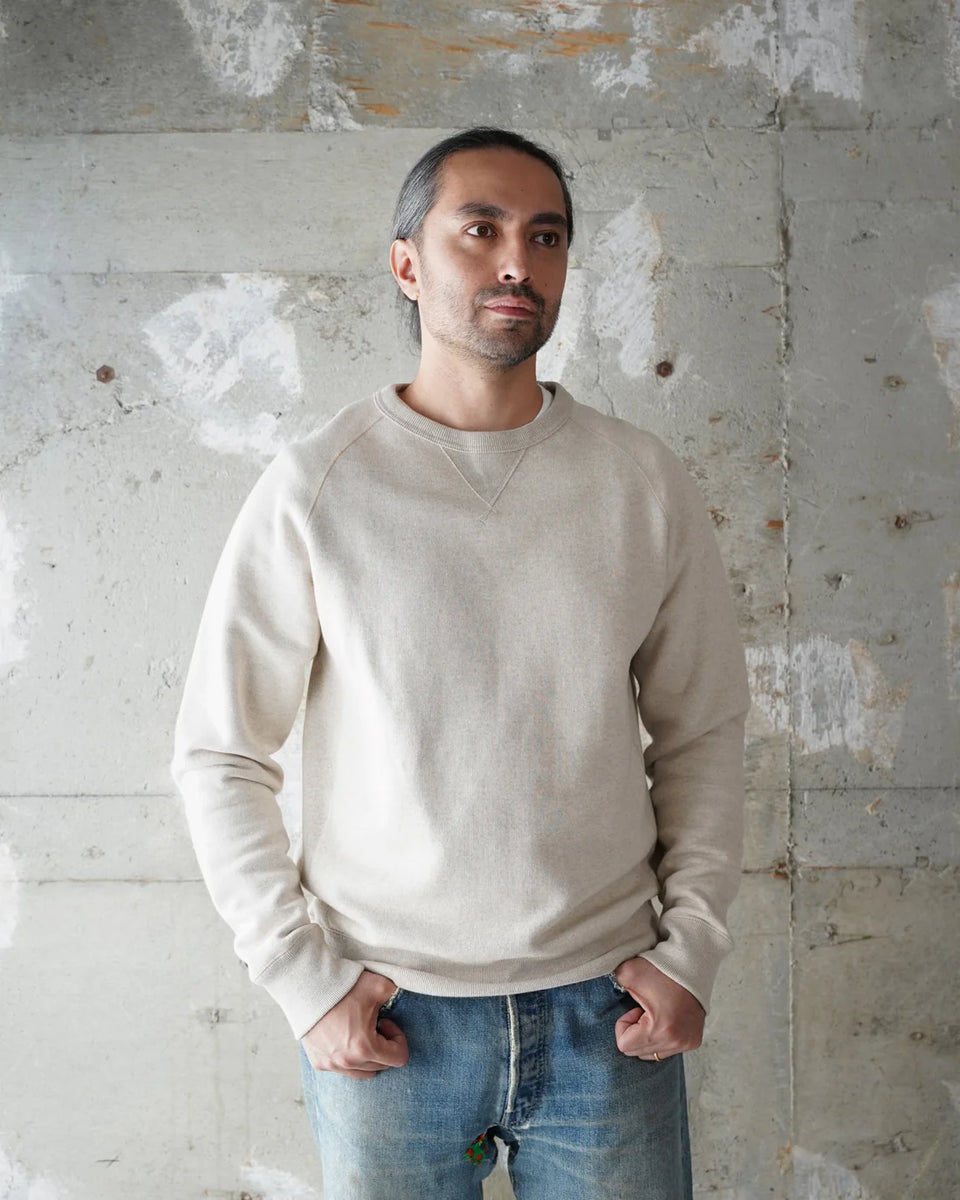 ブリーフィング　POCKETABLE WIND CREWNECK ホワイト ブリーフィングPOCKETABLE WIND CREWNECK ホワイト