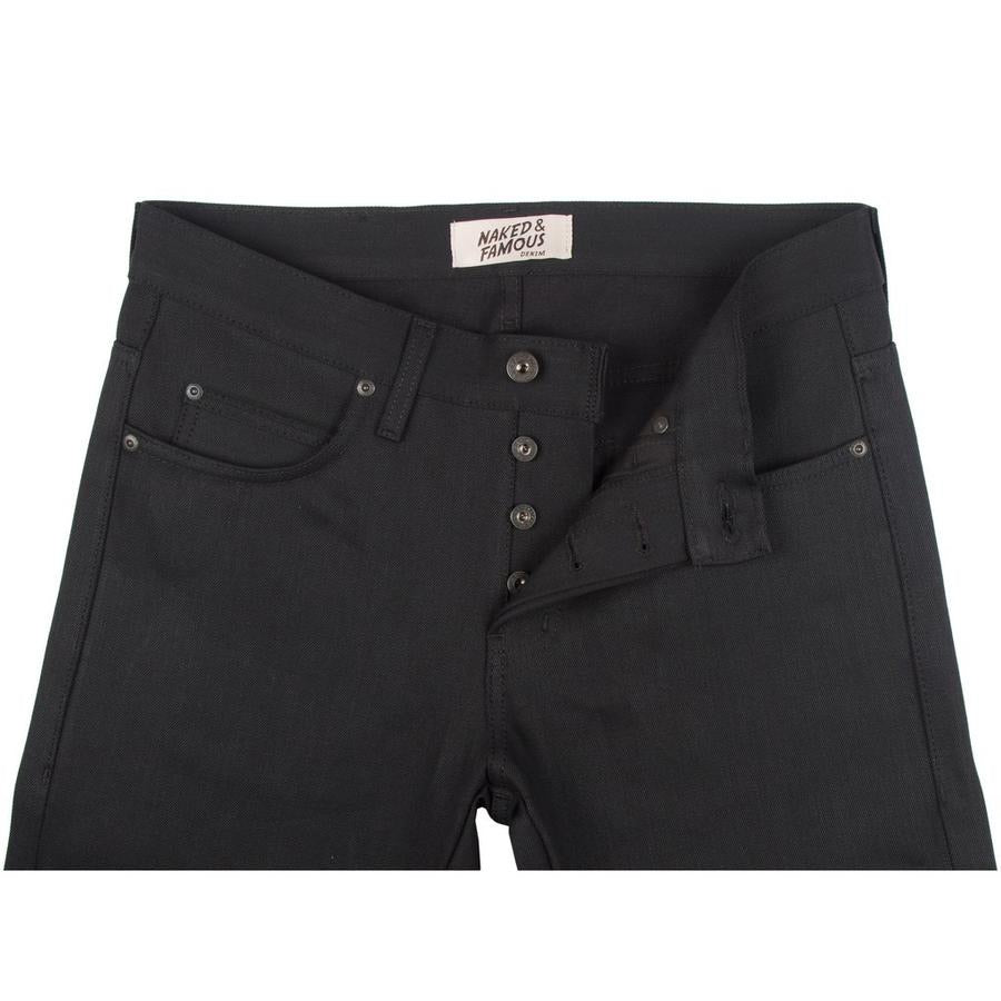 Weird Guy - Solid Black Selvedge – Iron Pyrite Production Weird Guy - Solid Black Selvedge – Iron Pyrite Production