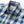 Load image into Gallery viewer, The Utility Shirt in Sun Bleached Indigo Check