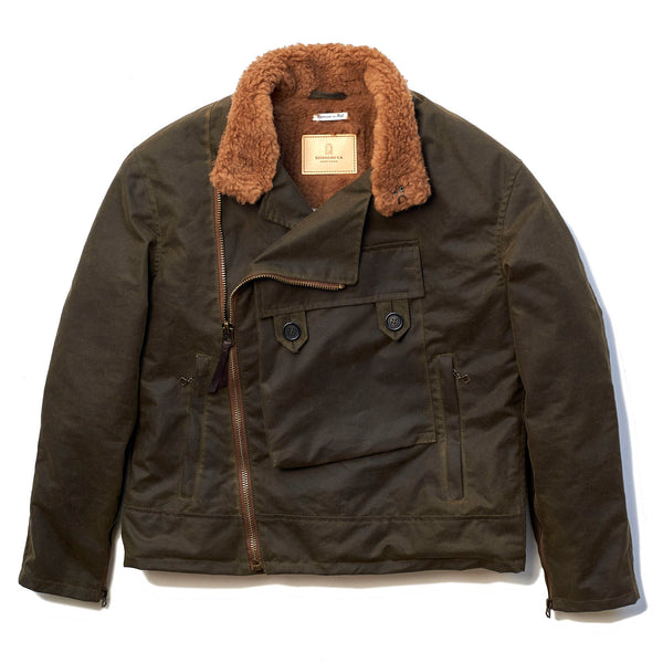 “Swedish” Army Green Motorcycle Waxed Canvas Jacket
LIMITED EDITION 50 pcs worldwide
