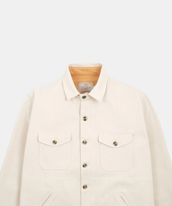 Crissman Overshirt - Natural Sashi-Ori
