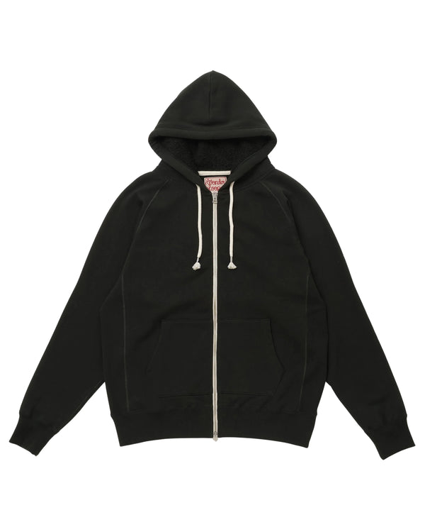 Zip Hoodie - Super Looper French Terry - Sumi Black