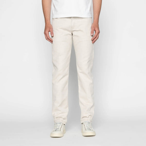 "Tabi" 11.5oz Off White Selvedge Denim - Weird Guy Fit