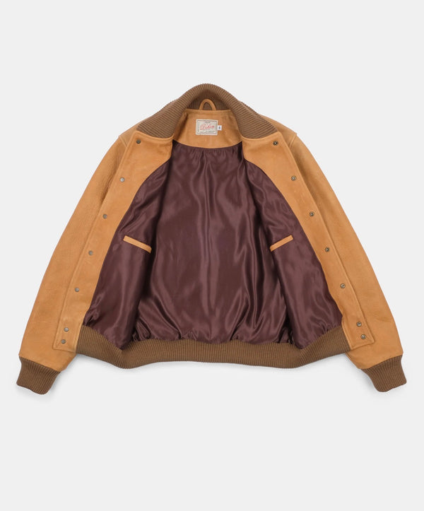 All-City Leather Jacket - Rust