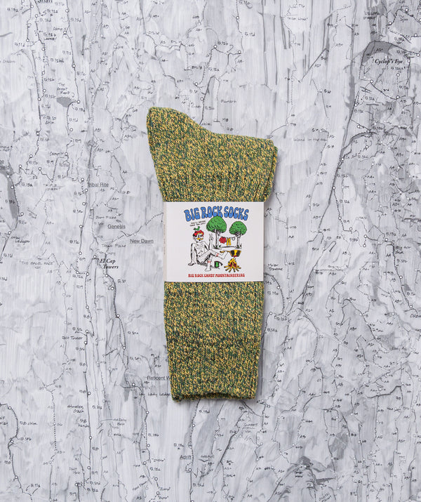 Big Rock Socks - Lemon Lime