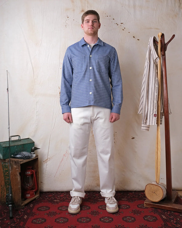 Blue Jay Jacquard Denim Club Shirt