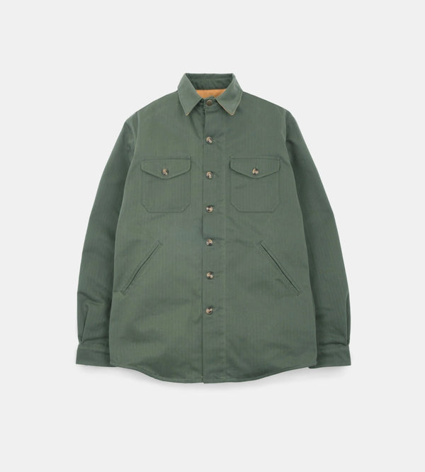 Crissman Overshirt - Waxed Cotton Spruce