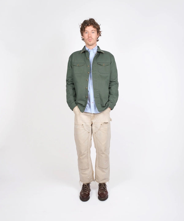 Crissman Overshirt - Waxed Cotton Spruce