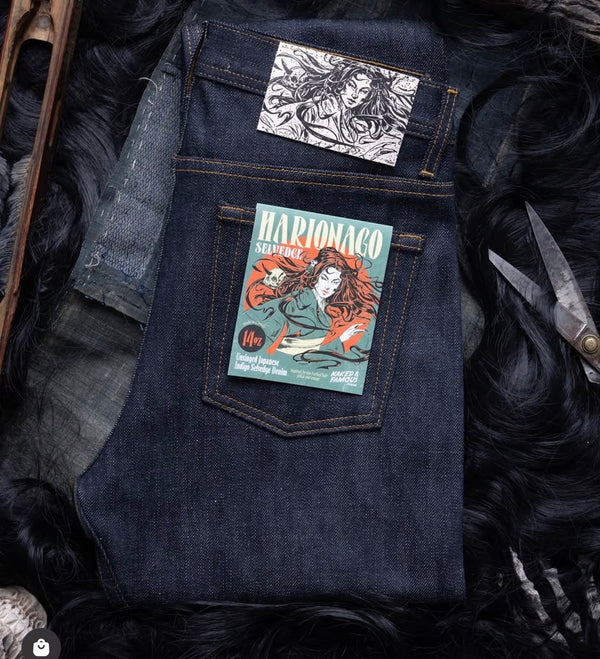WEIRD GUY
Harionago Selvedge Denim Jeans