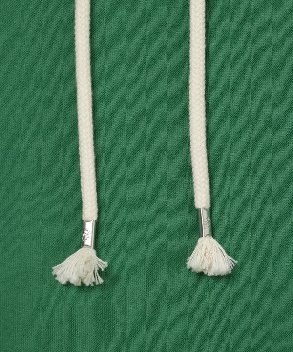 Zip Hoodie - Super Looper French Terry - Varsity Green