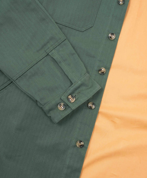Crissman Overshirt - Waxed Cotton Spruce