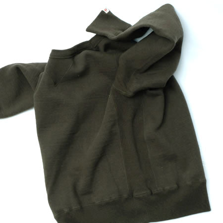 New Purcara Olive Loopwheeled Sweatshirt