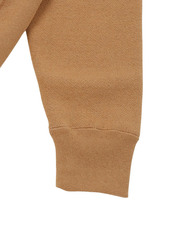 Pullover Crewneck - Foxfibre® Double Heavyweight French Terry - Coyote 80