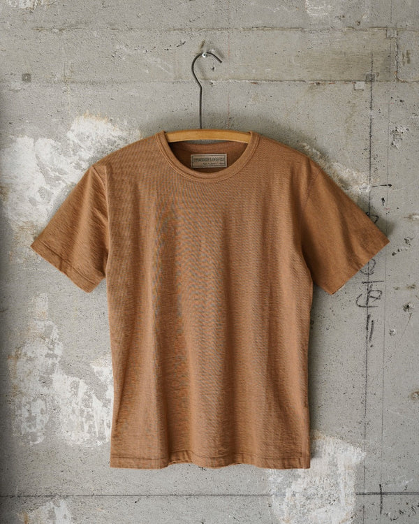 Crewneck T-shirt - Foxfibre® Tsuriami - Coyote 70