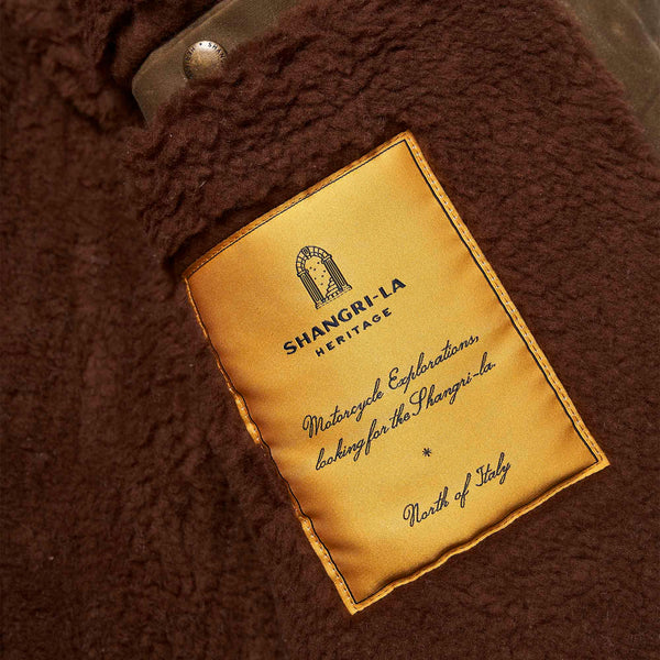 “Swedish” Tan Motorcycle Waxed Canvas Jacket (Ltd. Ed. 100 pcs)