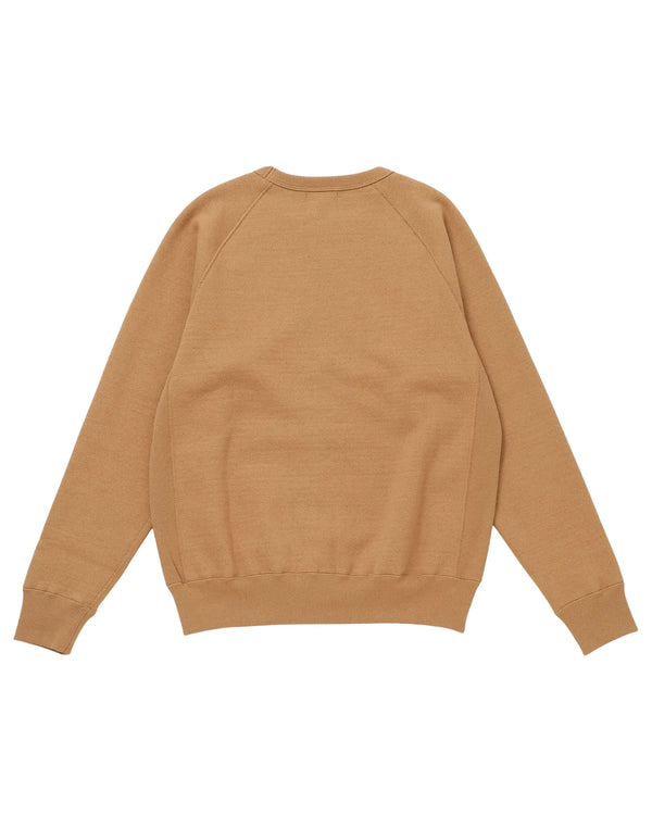Pullover Crewneck - Foxfibre® Double Heavyweight French Terry - Coyote 80