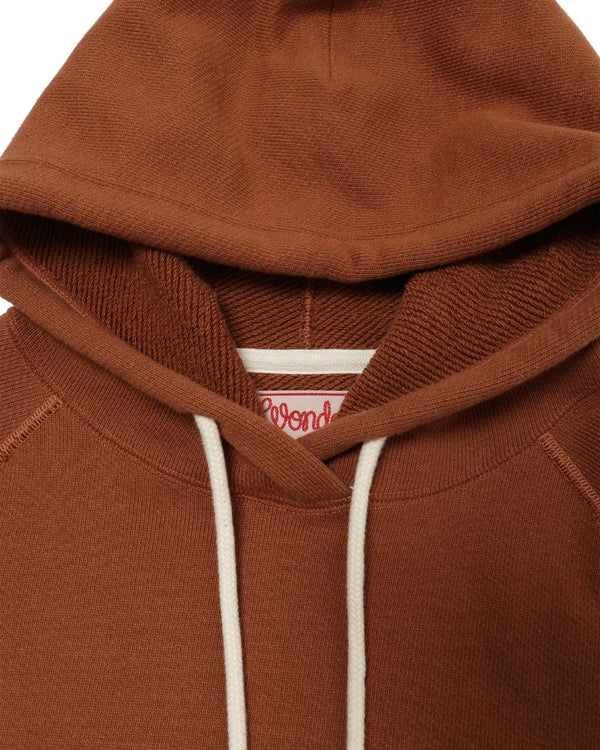 Pullover Hoodie - 876gsm Double Heavyweight French Terry - Rust