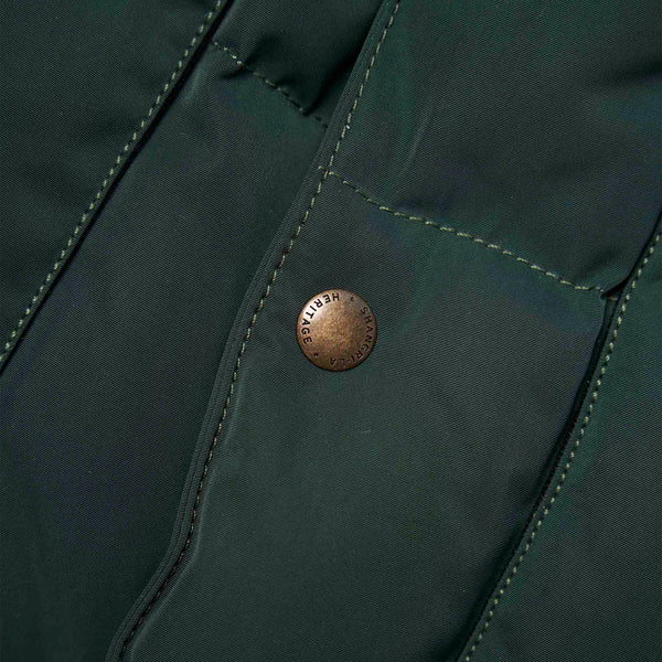 “Bivacco” Forest Green Western Down Jacket