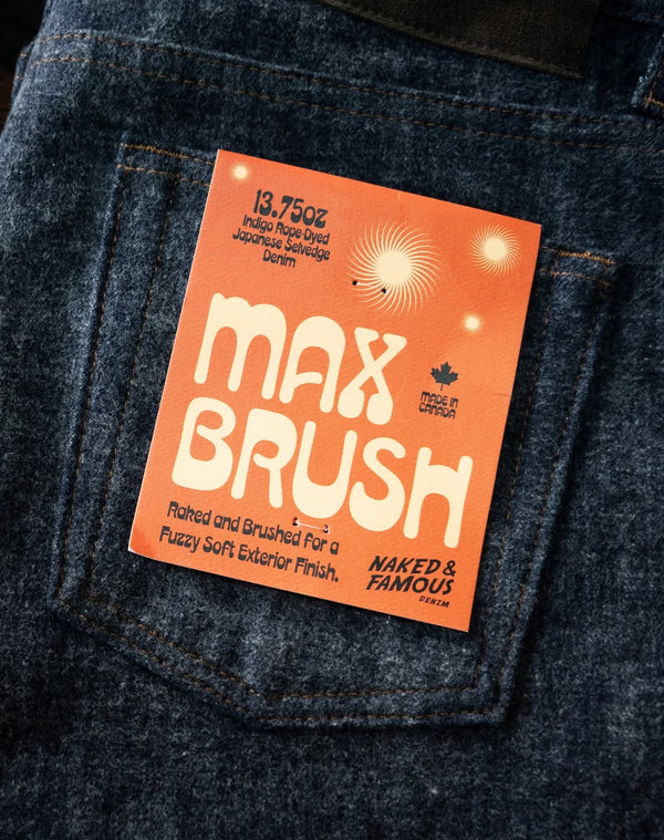 True Guy - Max Brush Selvedge - Indigo