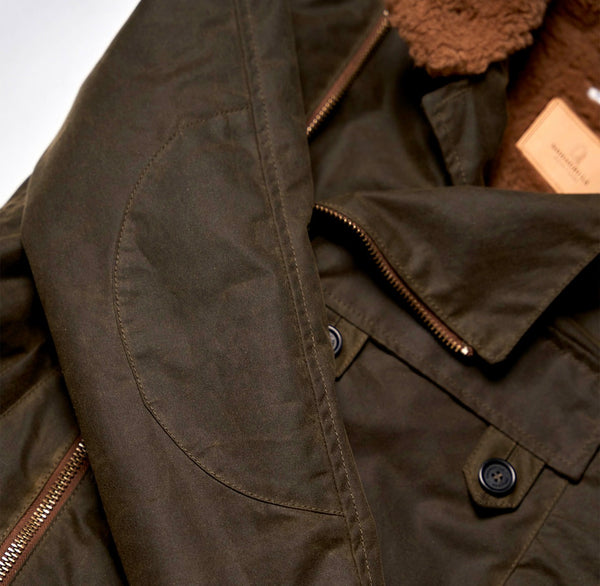 “Swedish” Army Green Motorcycle Waxed Canvas Jacket
LIMITED EDITION 50 pcs worldwide
