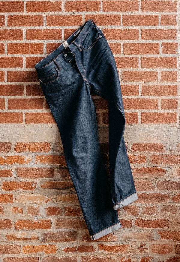THE HAMMER STRAIGHT TEACORE - RAW 14.5OZ SELVEDGE Denim Jeans