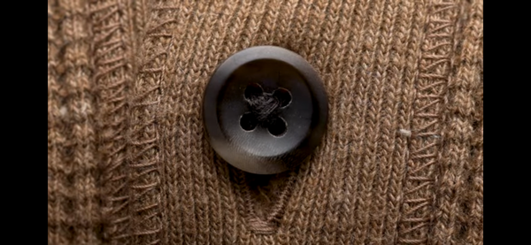 Henley - Iron Mordant Foxfibre® Heavyweight Waffle - Coyote 80