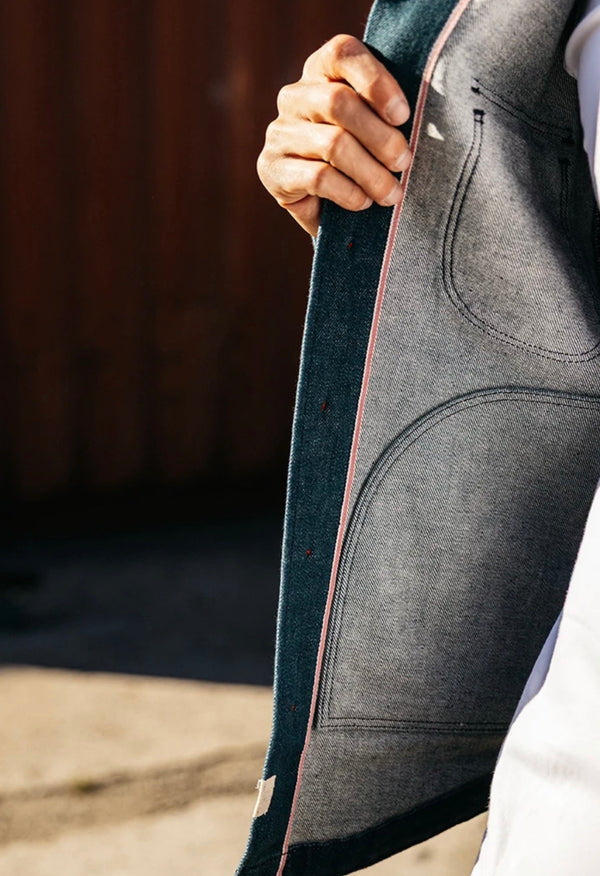THE ANVIL 70S BLUE INDIGO - RINSE 14OZ SELVEDGE