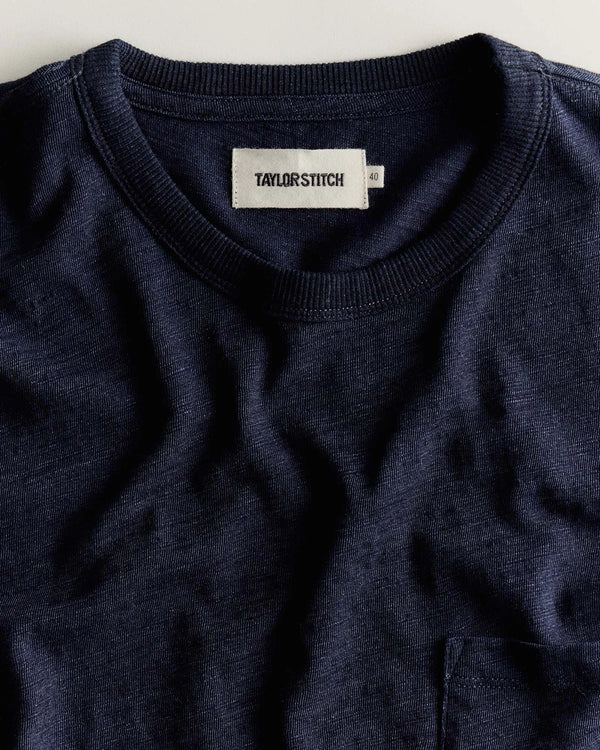 The Organic Cotton Tee
in Rinsed Indigo