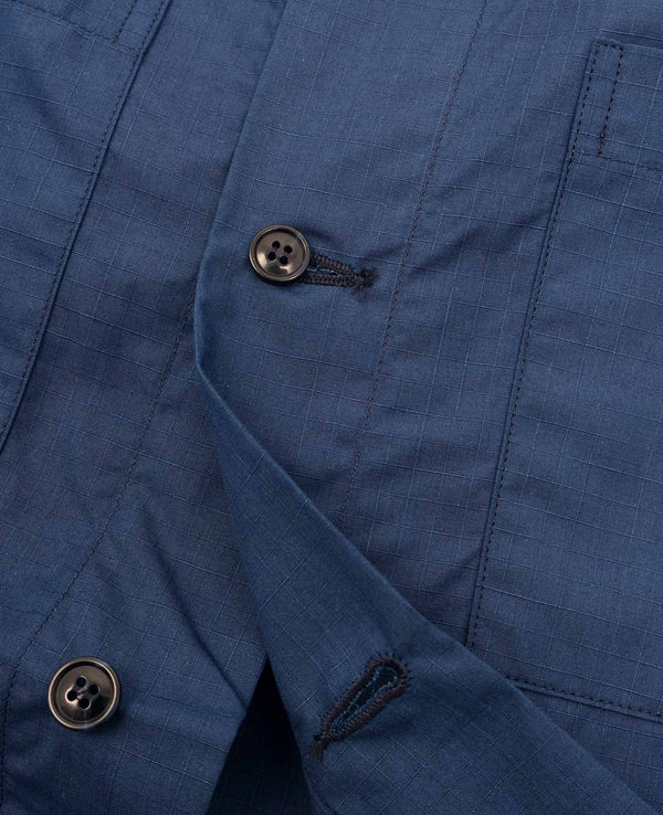 Short Sleeve Skyliner Shirt Indigo Ripstop