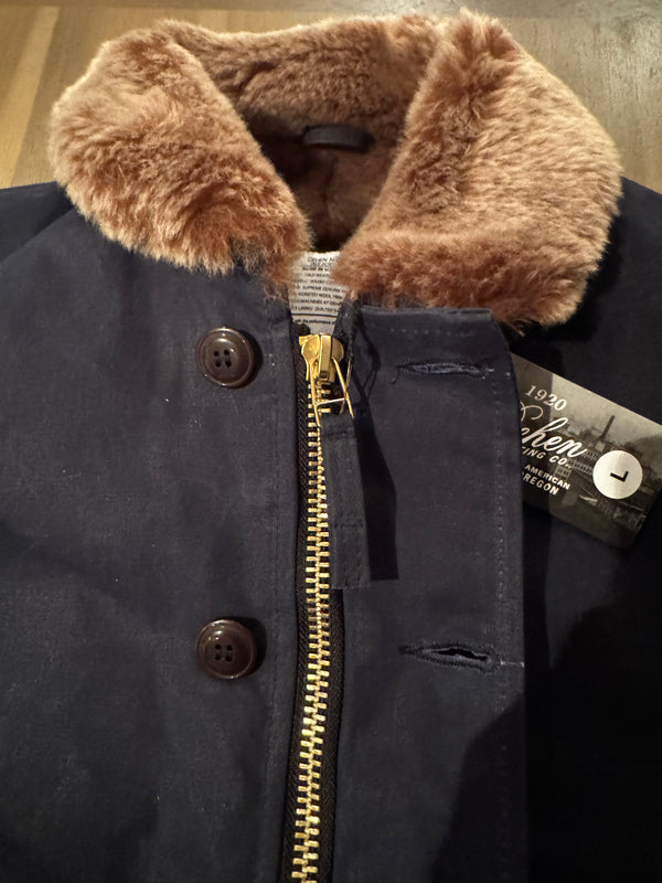 N-1 Deck Jacket - Navy Kodiak
