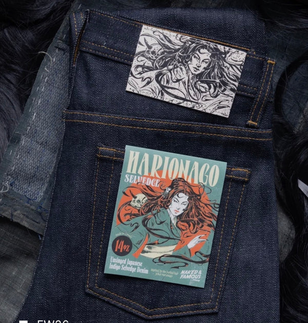 WEIRD GUY
Harionago Selvedge Denim Jeans