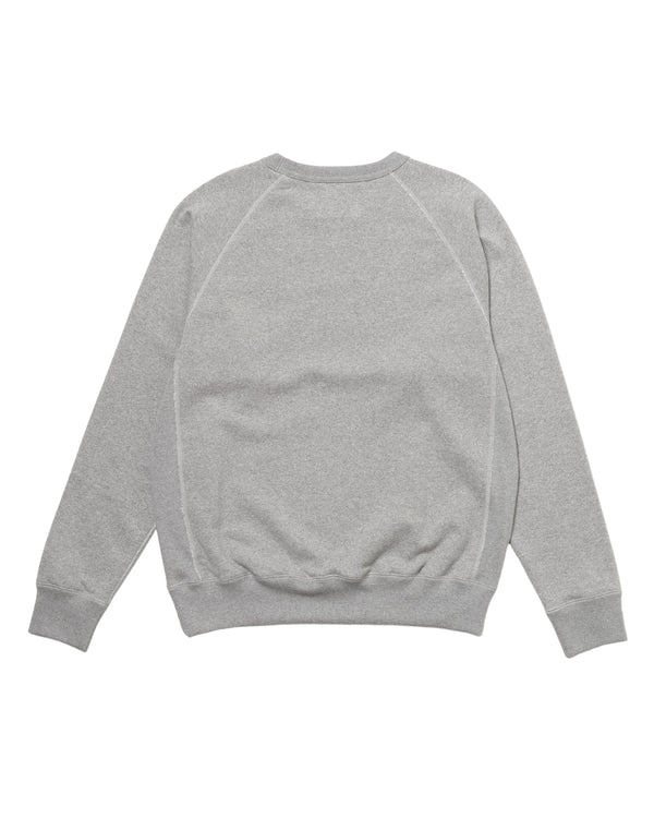 Pullover Crewneck - Super Looper French Terry - Heather Grey