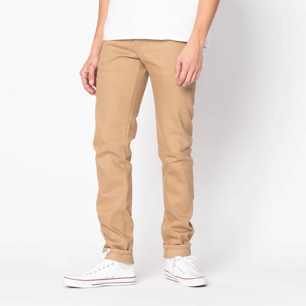 WEIRD GUY Brown Fox Selvedge Denim Jeans