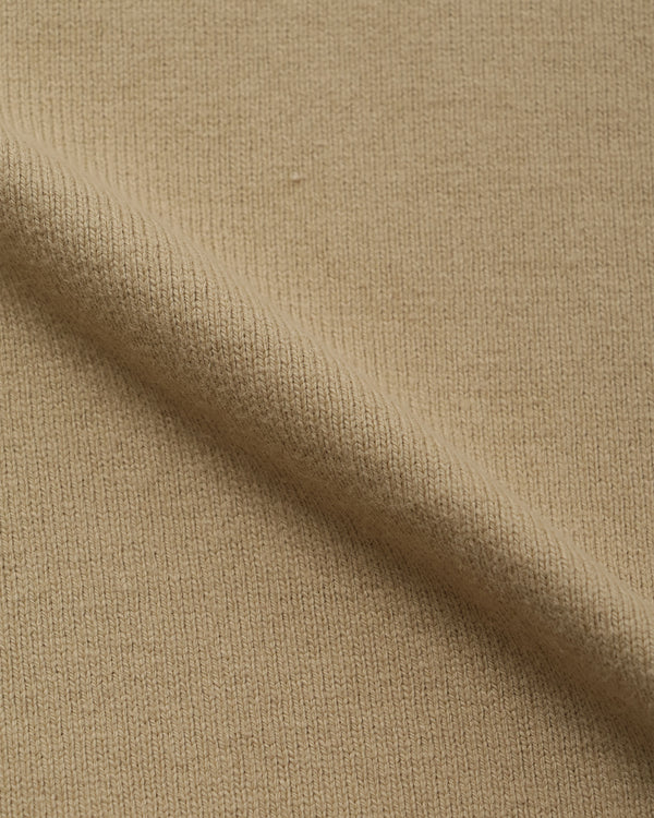 Crewneck T-shirt - Double Heavyweight Sand