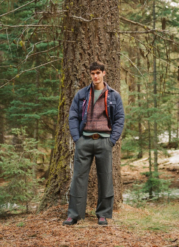 Doubleback Wool Flannel Pant