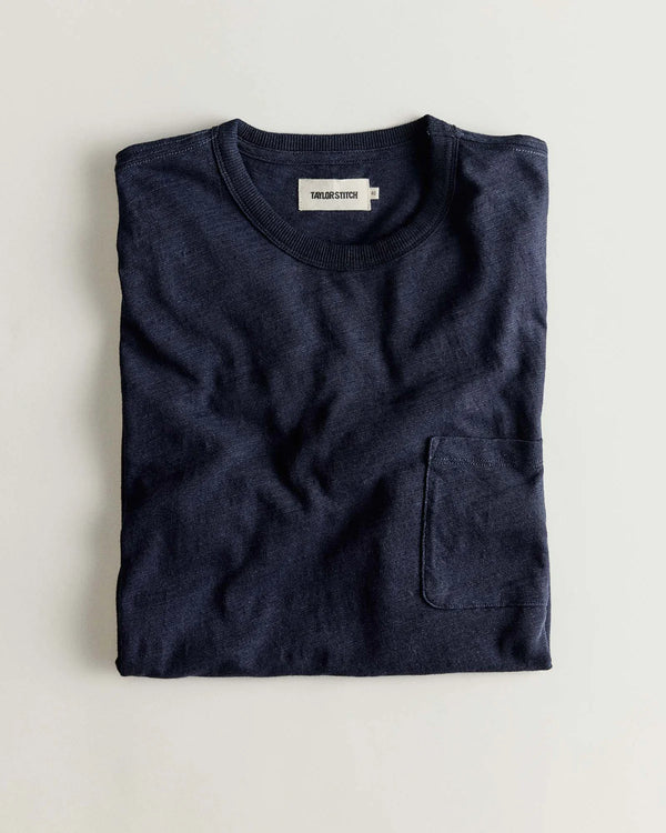 The Organic Cotton Tee
in Rinsed Indigo