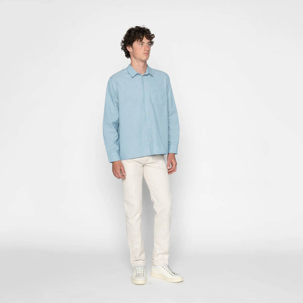 TRUE SHIRT
Selvedge Chambray - Pale Blue
