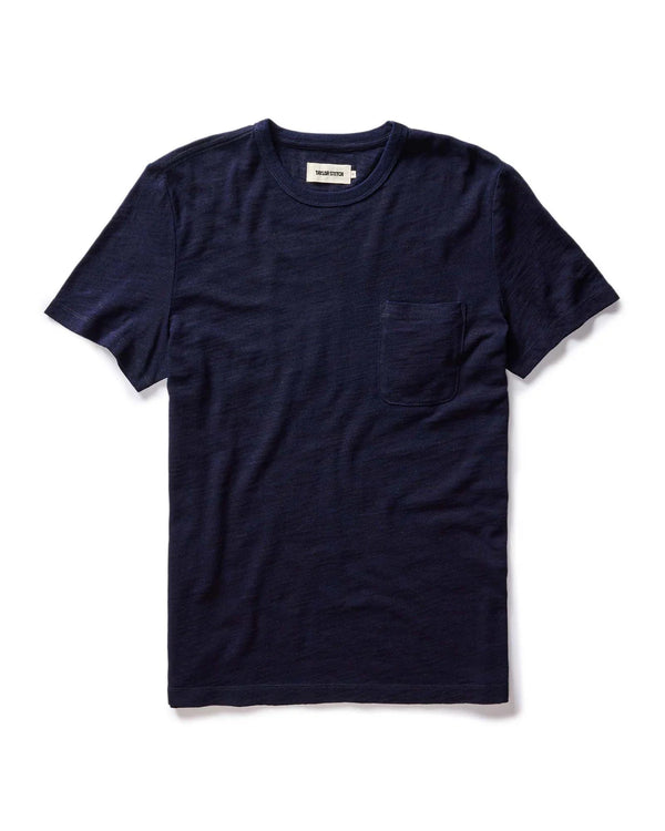 The Organic Cotton Tee
in Rinsed Indigo