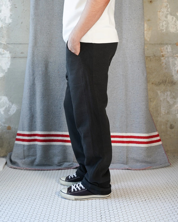 Sweatpants - Double Heavyweight French Terry - Sumi Black