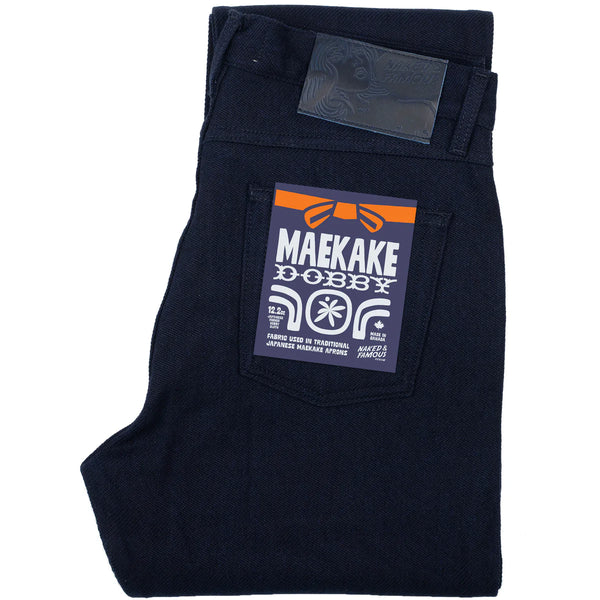 Maekake Dobby - Indigo True Guy Jeans