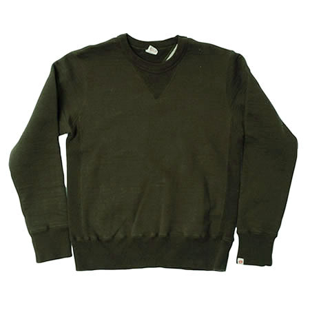 New Purcara Olive Loopwheeled Sweatshirt