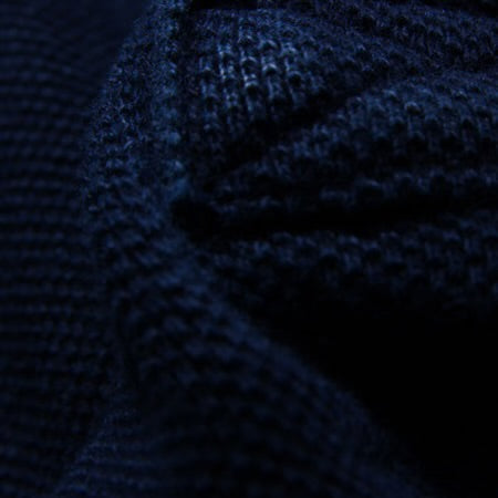 RAHBEN STITCH POLO SHIRT - Indigo