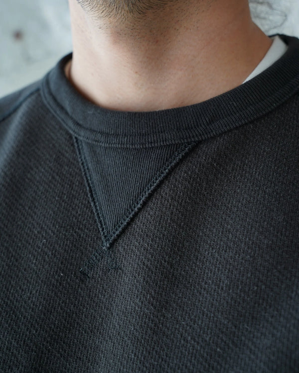 Crewneck - Double Heavyweight French Terry - Sumi Black