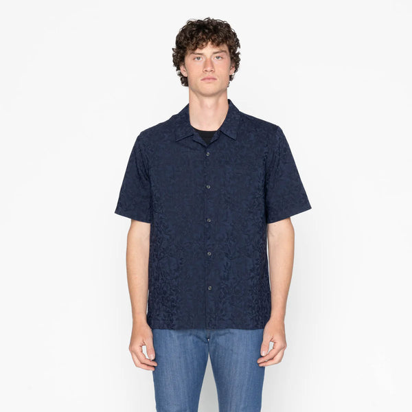 ALOHA SHIRT
Jungle Jacquard - Navy