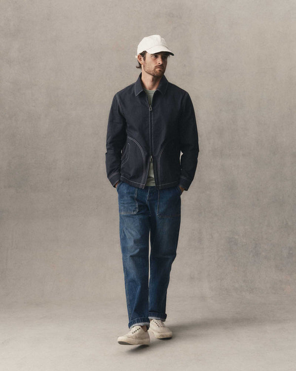 The Shore Jacket
in Navy Twill
