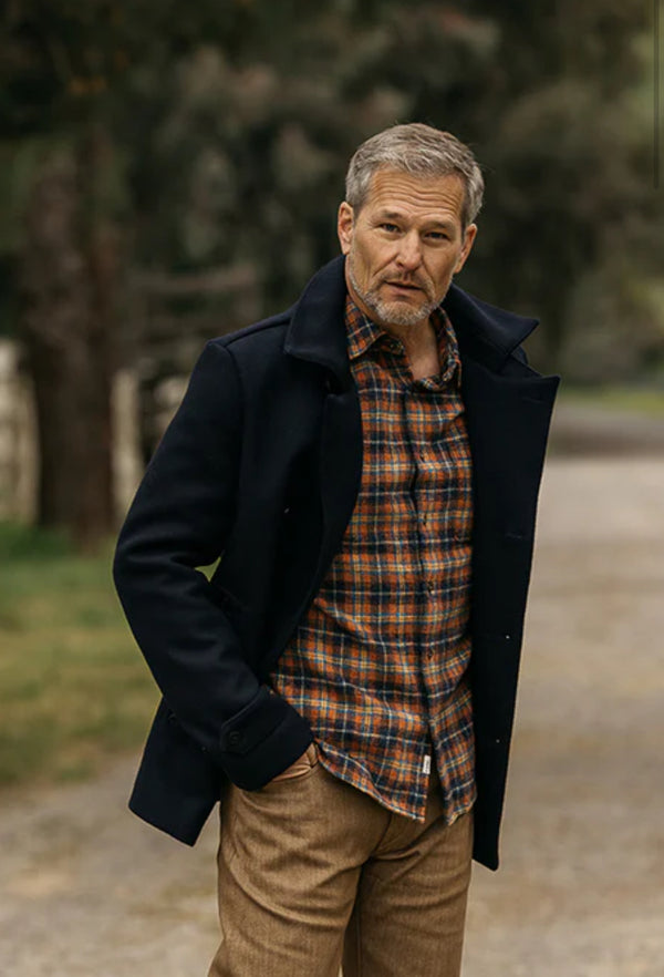 The Ripper Triple Twisted Plaid Shirt - Solstice