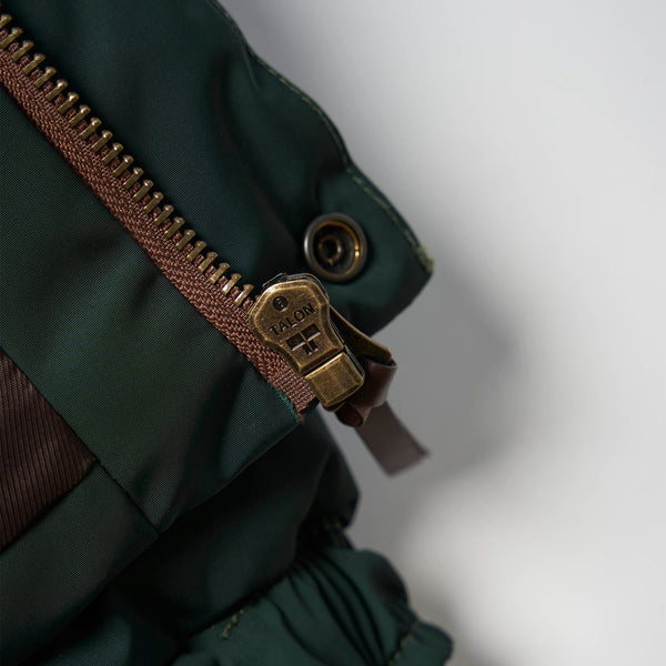 “Bivacco” Forest Green Western Down Jacket